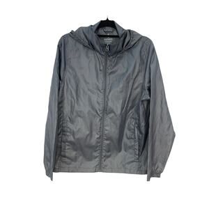 ELEVATE WOMENS ACUVE WINDBREAKER LIGHT WEIGHT WITH HOOD SIZE LARGE